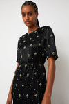 No.6 Lola Dress in Black Embroidered