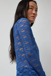 No.6 Ash Tee in Cornflower Lace