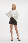 KEIRA CASHMERE RIBBED SHORTS