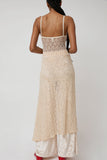 Simone Wild Camisole Dress in Ivory