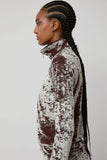 Simone Wild Zip Jacket in Rosewood